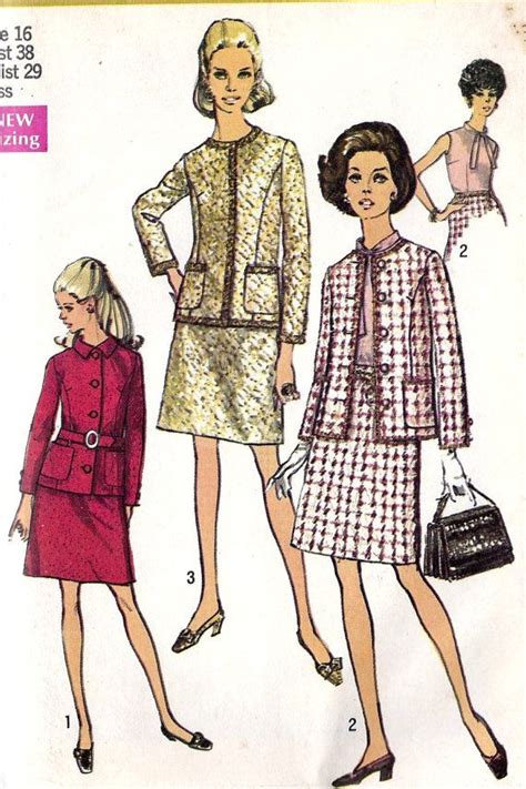 pinterest-best paterns for vintage chanel coats|vintage coat sewing patterns .